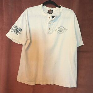 VINTAGE Harley-Davidson - Dayton Ohio -  Mens Short Sleeve Shirt - Large